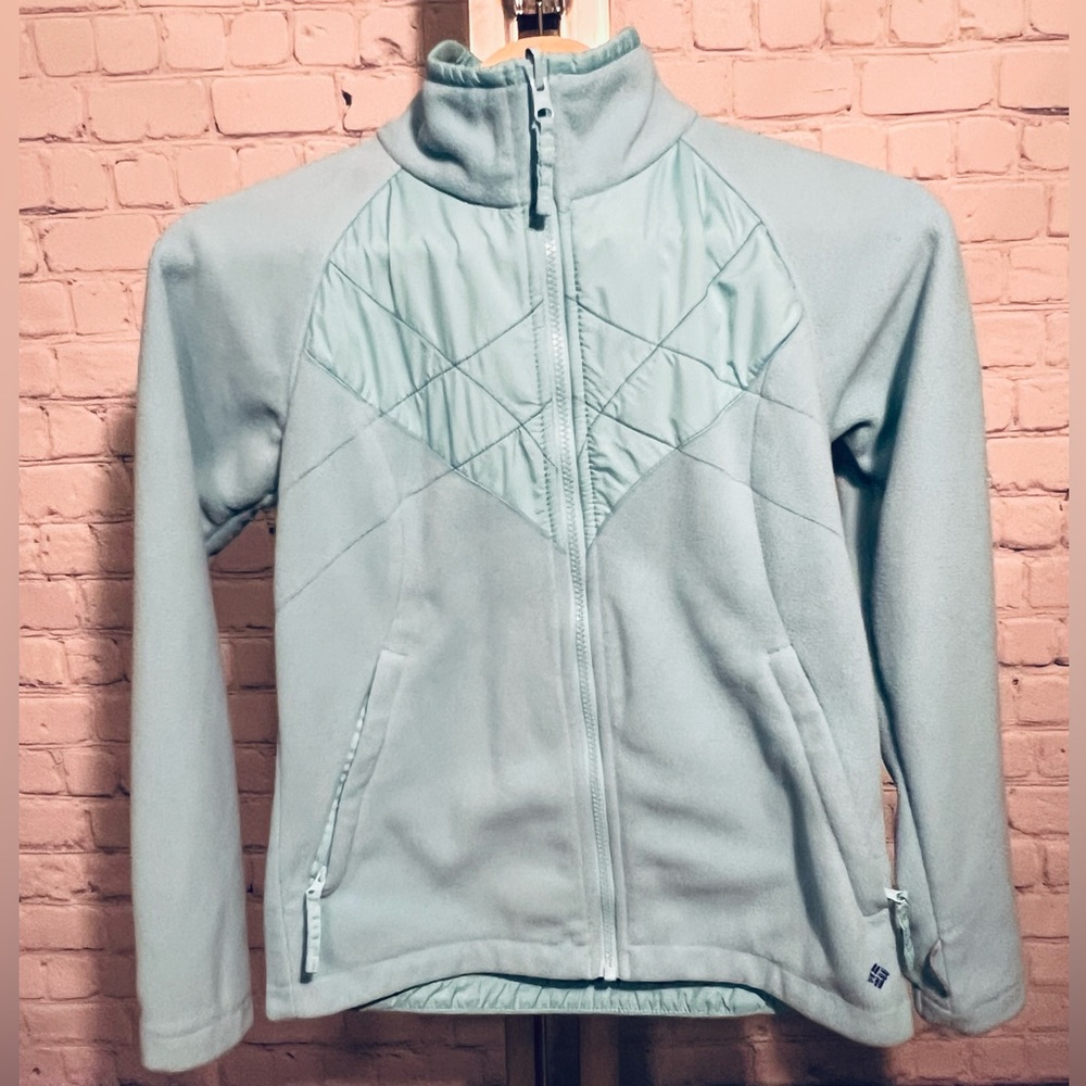 Columbia Bugaboo Fleece Interchangeable Jacket. Girls Size 10/12. Full Zip.
